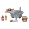 Houten barbecue set 